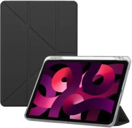 Чохол-книжка для планшета BeCover Ultra Slim Origami Transparent з кріпленням для Apple iPad Air 13 2024/iPad Air 13 2025 Black (711695)
