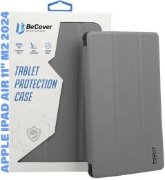 Чохол-книжка для планшета BeCover Smart Case для Apple iPad Air 11 2024/iPad Air 11 2025 Gray (711386)