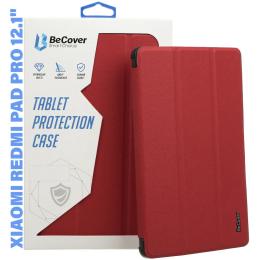 Чохол-книжка для планшета BeCover Smart Case для Xiaomi Redmi Pad Pro 12.1 Wine Red (711304)