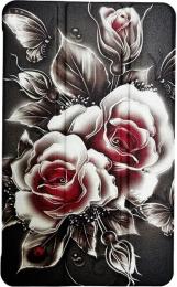 Чохол-книжка для планшета BeCover Smart Case для Samsung Galaxy Tab A9 Plus SM-X210/SM-X215/SM-X216 11.0 Black Rose (711276)