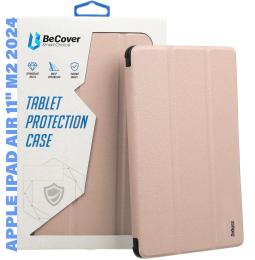Чохол-книжка для планшета BeCover Tri Fold Hard для Apple iPad Air 11 2024/iPad Air 11 2025 Pink (711416)