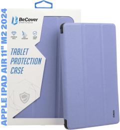 Чохол-книжка для планшета BeCover Tri Fold Hard для Apple iPad Air 11 2024/iPad Air 11 2025 Purple (711417)