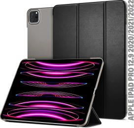 Чохол-книжка для планшета BeCover Tri Fold Hard для Apple iPad Pro 12.9 2020/2021/2022 Black (709668)