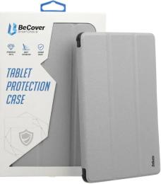 Чохол-книжка для планшета BeCover Tri Fold Soft TPU з кріпленням Apple Pencil для Apple iPad Pro 11 2020/2021/2022 Gray (711111)