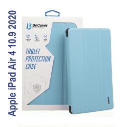 Чохол-книжка для планшета BeCover Tri Fold Soft TPU для Apple iPad Air 4 10.9 2020/2022 Light Blue з кріпленням Apple Pencil (706752)