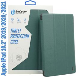 Чохол-книжка для планшета BeCover Tri Fold Soft TPU Silicone для Apple iPad 10.2 2019/2020/2021 Dark Green (708514)
