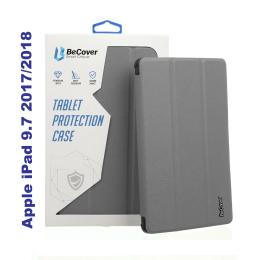 Чохол-книжка для планшета BeCover Tri Fold Soft TPU Silicone для Apple iPad 9.7 2017/2018 (A1822/A1823/A1893/A1954) Gray (706879)
