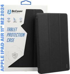 Чохол-книжка для планшета BeCover Tri Fold Hard для Apple iPad Air 11 2024/iPad Air 11 2025 Black (711412)
