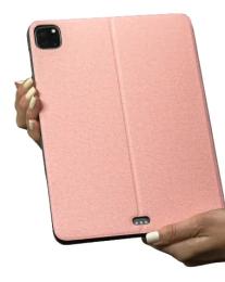 Чохол-книжка для планшета Infinity HDD Premium JEANS (HTL-10) для iPad Pro 12.9 Pink