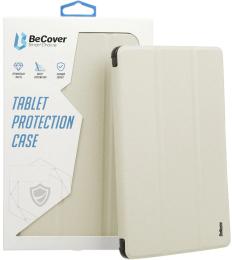 Чохол-книжка для планшета BeCover Tri Fold Soft TPU Silicone для Apple iPad Pro 11 M4 2024 Beige (711745)