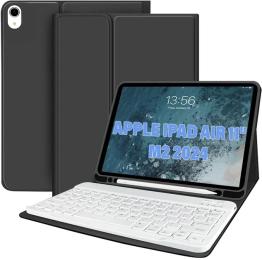 Чохол-клавіатура BeCover wireless для Apple iPad Air 11 2024/iPad Air 11 2025 Black (711394)
