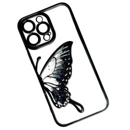 Чохол-накладка Infinity Butterflies Cover для iPhone 15 Pro Black