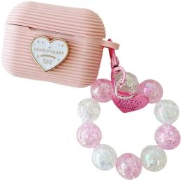 Чохол для навушників Infinity Love для Airpods Pro 2 Pink