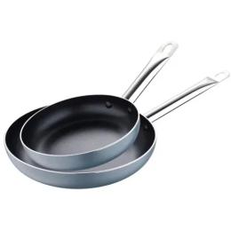 Набір сковорідок Bergner Professional chef anthracite 20/28 см (BG-31593-ANTH)