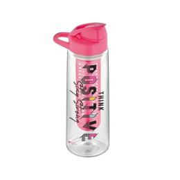 Пляшка для води GUSTO Lidya 730мл GT-G-912051 Pink з інфузором