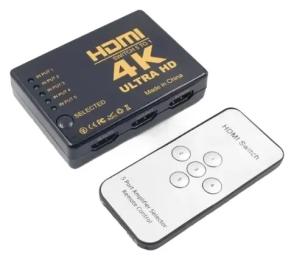 Розгалужувач відеосигналу Infinity HDMI Switch 5 port HDMI (5xHDMI-1xHDMI) з пультом