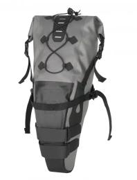 Велосипедна сумка Green Cycle Roll Top Gray Black (BIB-45-80)