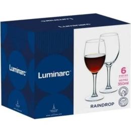 Набір келихів LUMINARC RAINDROP 6x350 мл (H5702)