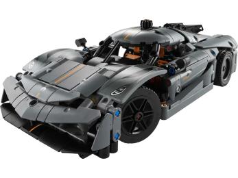 Конструктор LEGO Technic Koenigsegg Jesko Absolut  сірий гіперкар (42173)