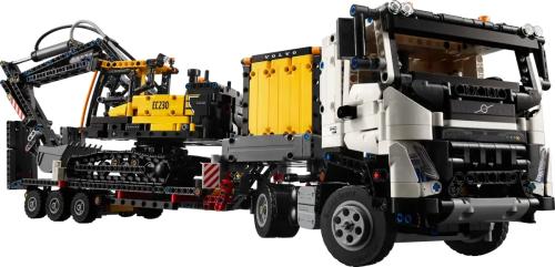 Конструктор LEGO Technic Вантажівка Volvo FMX і Електричний екскаватор EC230 (42175)