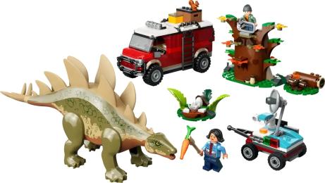 Конструктор LEGO World Місії динозаврів: Знахідка стегозавра (76965)