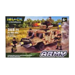 Конструктор iBlock Армія PL-921-430 (PL-921-430-4) 3 фігурки військових