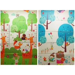 Килимок ігровий Bambi K6601-5 двосторонній складний 180 х 120 х 0.8 см