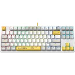 Клавіатура Bloody S87 Energy White (ENG/RUS/UKR)