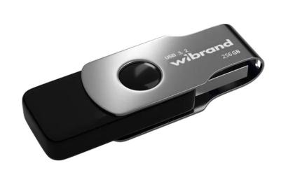Флеш память Wibrand USB 3.2 Gen1 Lizard 256GB Black