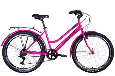 Велосипед Discovery Prestige Woman 26 2024 рама 17 Pink (OPS-DIS-26-615)