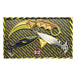 Іграшкова зброя Сувенір-декор КЕРАМБІТ GOLD &amp; HARMONY daggers SO2-10-B