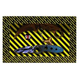 Іграшкова зброя Сувенір-декор SO-2 КЕРАМБІТ GOLD &amp; ФЛІП ARCTIC SO2-14-B