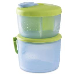 Харчовий контейнер Chicco System Easy Meal Transparent Green (07657.00)