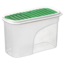 Харчовий контейнер GUSTO GT-G-286 Transparent Green 1.2 л (121424)