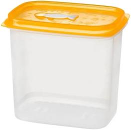 Харчовий контейнер GUSTO Янтар (GT-G-488) Orange 0.9 л (123206)