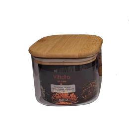 Харчовий контейнер Vittora VT-7306 Transparent 600 мл