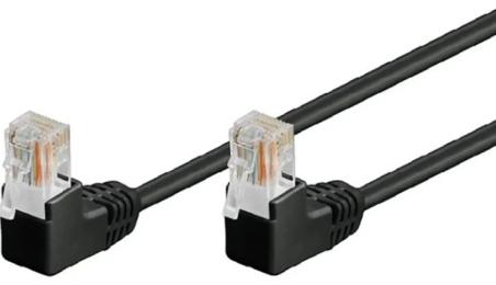 Патч-корд Voltronic PCM-FTP-CU-5E/0.93B Black 0.93 м