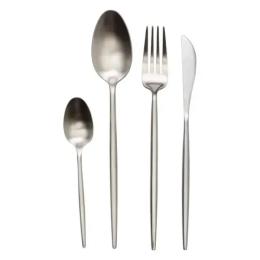 Набір столових приборів YiWu HP-20-16 Silver