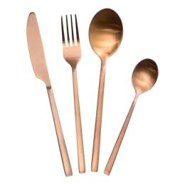 Набір столових приборів YiWu HP-20-26 Bronze