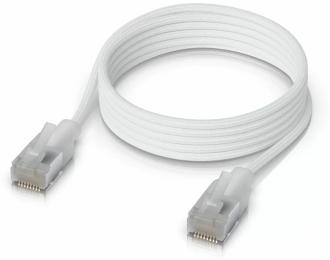 Патч-корд Ubiquiti UniFi Premium Patch Cable 1 м White (UACC-Cable-Patch-EL-C6A-1M-W)
