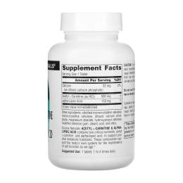 Жироспалювачі Source Naturals Acetyl L-Carnitine &amp; Alpha-Lipoic Acid 650mg - 60 tabs