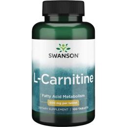 Жироспалювачі Swanson L-Carnitine 500mg - 100caps