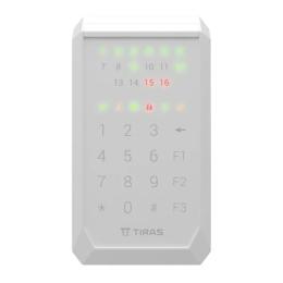 Клавіатура для сигналізації Tiras K-PAD16 (w) White
