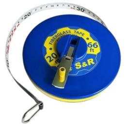 Рулетка S&amp;R Fiberglass Tape 20 м x 13 мм (422920013)