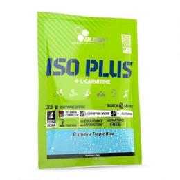 Передтренувальний комплекс OLIMP Iso Plus + L-Carnitine (35 g, tropic blue) (20346-03)