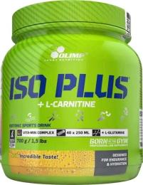Передтренувальний комплекс OLIMP Iso Plus + L-Carnitine (700 g, lemon) (00304-02)