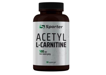 Жироспалювачі Sporter Acetyl L-Carnitine 500 mg (90 caps)