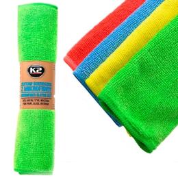 Мікрофібра K2 Microfibre Cloths Set для догляду за автомобілем мікрофібра 30 см x 35 см 4 шт (K710)
