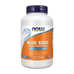 Рибячий жир та омега Now Foods Krill Oil 1000mg - 120 softgels (2023-10-5230)