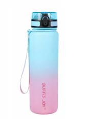 Пляшка для води BUFFi5 JOY outdoor sports water cup 1000 мл Blue Pink (JOY_1000ML_BL_PINK)